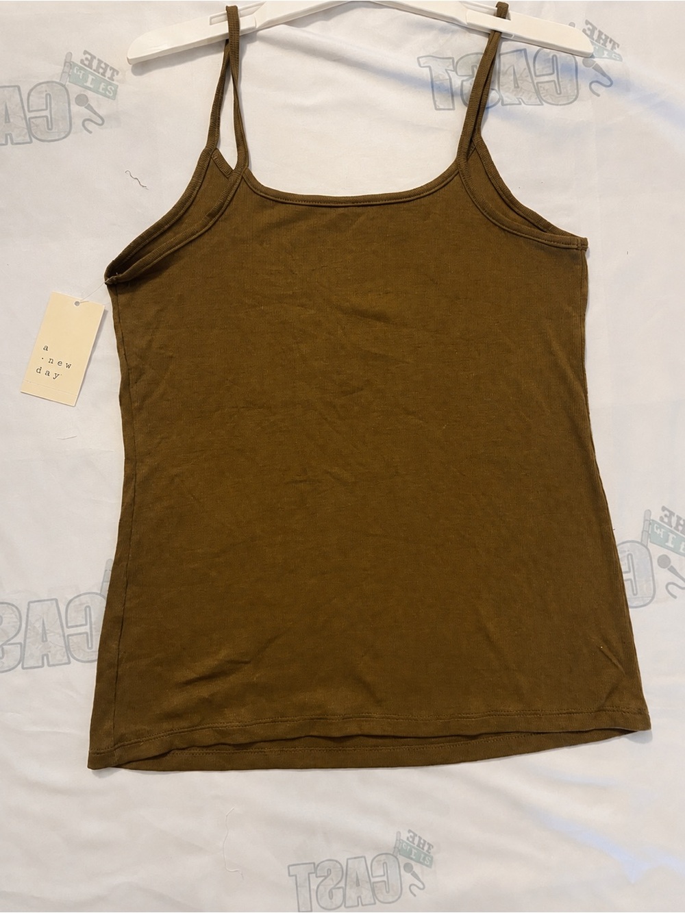 a new day Brown Slim-Strap Camisole